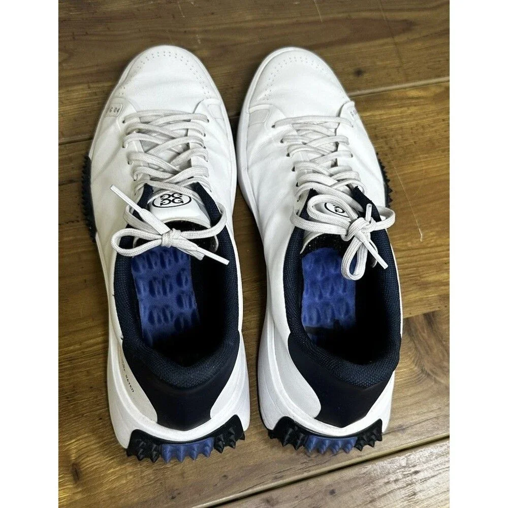 G/Fore G.112 Golf Shoes Mens 12 White Spikeless Sneaker Lace Up Low